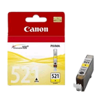 CANON CLI-521Y ink cartridge yellow standard capacity 9ml 510 pages 1-pack - 2936B001