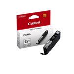 CANON CLI-551GY ink cartridge grey standard capacity 780 pages 1-pack - 6512B001