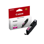 CANON CLI-551M ink cartridge magenta standard capacity 330 pages 1-pack - 6510B001