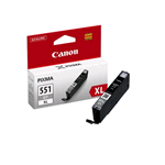CANON CLI-551XLGY ink cartridge grey high capacity 3.350 pages 1-pack XL - 6447B001