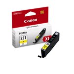 CANON CLI-551XLY ink cartridge yellow high capacity 700 pages 1-pack XL - 6446B001