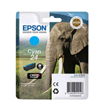 EPSON Inchiostro ciano chiaro singolo Claria Photo HD Elefante 24