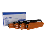 BROTHER DR241CL HL-3140CW/3150CDW/3170CDW MultiPack Drum BK-C-M-Y Standard Capacity 15000 pages 4 Pack - DR241CL