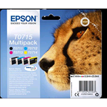 EPSON Multipack 4 colori DURABrite Ghepardo T0715
