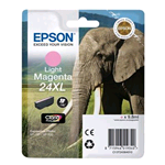 EPSON Inchiostro magenta chiaro singolo Claria Photo HD Elefante 24XL
