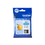 BROTHER LC3211C Cyan ink cartridge with a capacity of 200 pages - LC3211C