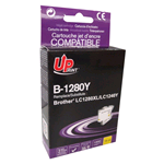 B-1280Y COMPATIBILE UPRINT BROTHER LC1240Y LC1220Y LC1280Y INKJET GIALLO 16ml