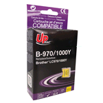 B-970/1000Y COMPATIBILE UPRINT BROTHER LC970Y LC1000Y INKJET GIALLO 10ml