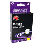 B-985Y COMPATIBILE UPRINT BROTHER LC985Y INKJET GIALLO 12ml