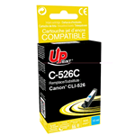 C-526C COMPATIBILE UPRINT CANON 4541B001 INKJET CIANO 10ml
