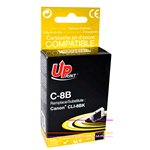C-8B COMPATIBILE UPRINT CANON 0620B001 INKJET NERO 14ml
