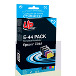 E-44 PACK COMPATIBILE UPRINT EPSON T0441 T0442 T0443 T0444 MULTIPACK NERO+CIANO+MAGENTA+GIALLO BK+C+M+Y:17ml