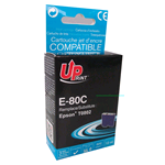 E-80C COMPATIBILE UPRINT EPSON T080240 INKJET CIANO 12ml