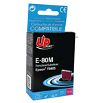 E-80M COMPATIBILE UPRINT EPSON T080340 INKJET MAGENTA 12ml
