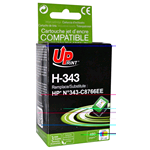 H-343 REMA UPRINT HP C8766 TESTINA COLORE 21ml
