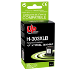H-303XLB REMA UPRINT HP T6N04AE TESTINA NERO 20ml
