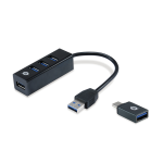 CONCEPTRONIC 4-PORTS USB 3.0 HUB WITH USB-C