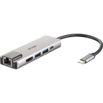 D-LINK 5-IN-1 USB-C HUB WITH HDMI/ETHERNET