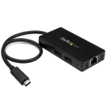 STARTECH HUB USB 3.0 A 3 PT /USB-C/GBE