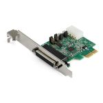 STARTECH SCHEDA SERIALE PCIE A 4X RS232