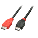 LINDY CAVO USB 2.0 MICRO-B A MICRO-B 0.5M