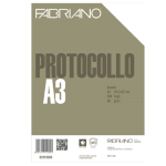 Protocollo bianco 200fg 60gr f.to A3 chiuso (21x29,7cm) Fabriano