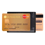 HIDENTITY Duo 85x60mm per bancomat /carta di credito NERO Exacompta