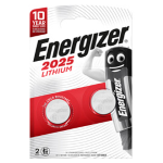 Blister 2 pile CR2025 Lithium - Energizer Specialistiche