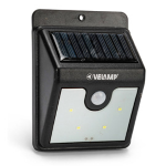 Applique solare Dory c/rilevatore di movimenti Velamp