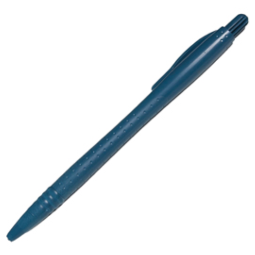 Penna detectabile retrattile colore blu