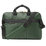 Borsa Office Bag Job slim dim.43x33x10cm tessuto tecnico verde INTEMPO