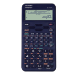 Sharp Calcolatrice Scientifica EL-W531TL-Blu