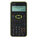 Sharp Calcolatrice Scientifica EL-W531XH-Verde