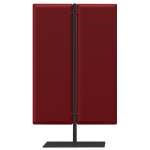 Piantana a 2 pannelli Moody Rosso H160